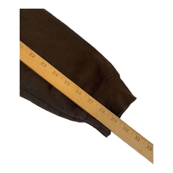 Vintage Gildan Snowman Sweatshirt Winter Size M Brown - Picture 13 of 13